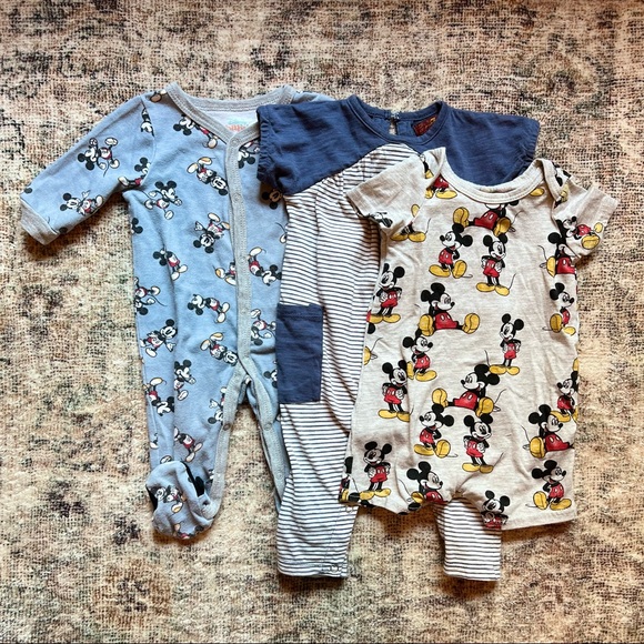 3-6M Mickey bundle - Picture 1 of 12